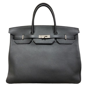  Hermes HERMES Birkin 40 Y stamp black /SV metal fittings togo handbag men's used 