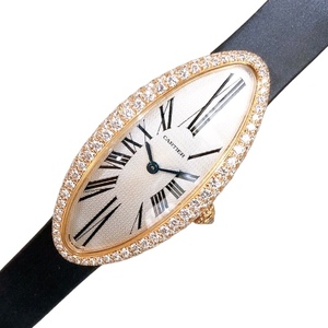  Cartier Cartier алый .a-rua long juWB510831 K18 розовое золото наручные часы женский б/у 