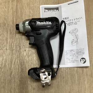 即決！マキタ 10.8V 充電インパクト TD111DZB (黒) 本体のみ 新品未使用 (セットバラし品) 税込 