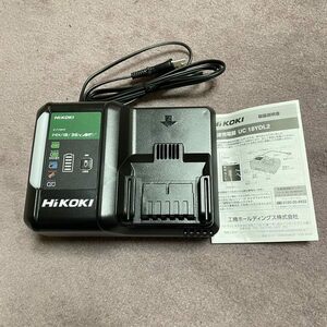  prompt decision!HIKOKI( old Hitachi Koki ) fast charger UC18YDL2 14.4V,18V, multi bolt battery for new goods unused 