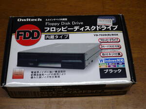 L-15ouru Tec floppy disk drive YD-702D internal organs type black 