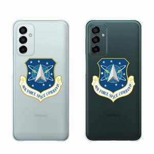 Galaxy M23 5G GalaxyM235G スマホ ケース ハード カバー 空軍2 米軍 ミリタリー USAF クリアデザイン