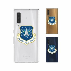 docomo arrows NX9 F-52A スマホ ケース ハード カバー 空軍2 米軍 ミリタリー USAF クリアデザイン