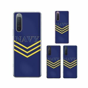 Xperia 5 II SO-52A / SOG02 / A002SO スマホ ケース ハード カバー 海軍3 米軍 ミリタリー USN US NAVY