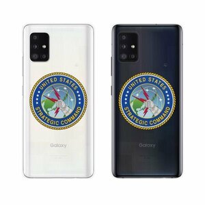 Galaxy A51 5G ( SC-54A / SCG07 ) ギャラクシー スマホ ケース ハード カバー 空軍5 米軍 ミリタリー USAF クリアデザイン