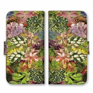 Art hand Auction Multi-device compatible notebook-style smartphone case cover iPhone15 AQUOS Galaxy Xperia Flower Painting Modern, accessories, Case, Leather Case