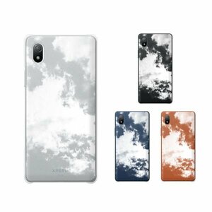 Xperia Ace III ( SO-53C / SOG08 ) スマホ ケース ハード カバー 空3 シンプル 空 雲 クリアデザイン