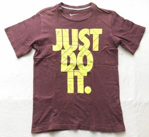 ナイキ JUST DO IT デカロゴ ビッグロゴ Tシャツ キッズ 子供服　　女性も◎ スポーツミックス NIKE 柳1125