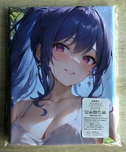 T-AHM000124 azur полоса * Dakimakura покрытие 45*90cm 2way* полотенце постер гобелен почтовая доставка возможно 