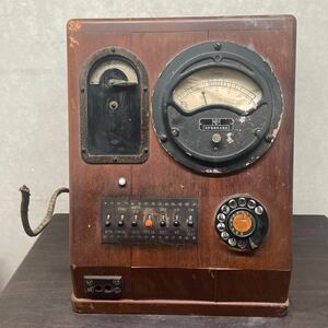  Showa Retro Oki Electric OA2 number examination machine Showa era 32 year 6 month made * junk *