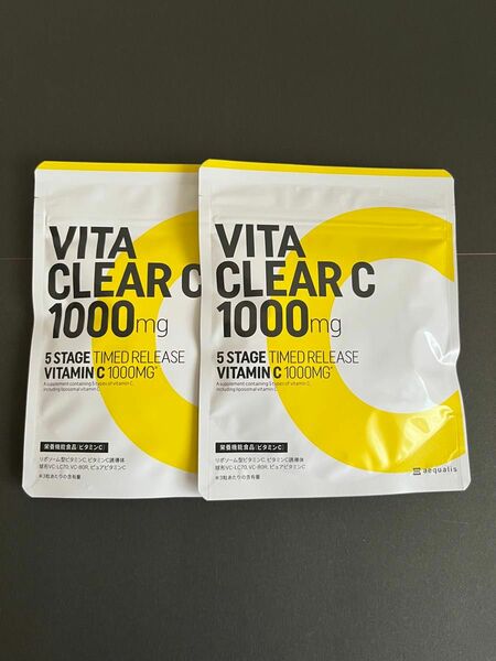 ビタクリアC 1000mg ビタミンC サプリ 60日分 2袋