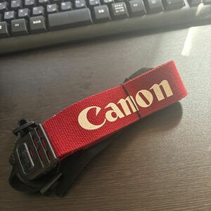 【送料無料】canon EOS ストラップ　　赤　レッド　ワインレッド　red　 キャノン