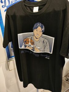 大谷翔平 & デコピン半袖 Tシャツ 正規 公式 期間限定 Shohei Ohtani Decopin 完売品 S〜XL