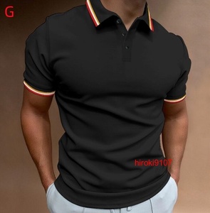 ポロシャツ メンズ Tシャツ 半袖 シャツ ゴルフウェア トップス 涼しい ビジネス スポーツ 無地 吸汗速乾 夏物/CH9