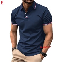 ポロシャツ メンズ Tシャツ 半袖 シャツ ゴルフウェア トップス 無地 スポーツ ビジネス 吸汗速乾 夏物 涼しい/CH7_画像5