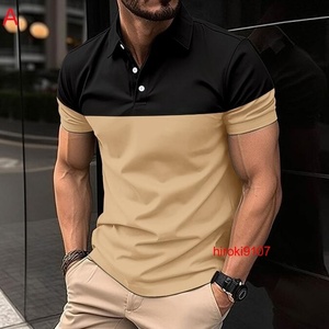 ポロシャツ メンズ Tシャツ 半袖 シャツ ゴルフウェア トップス 涼しい ビジネス スポーツ 吸汗速乾 夏物/CH4