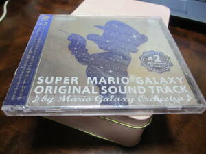  нераспечатанный CD super Mario Galaxy оригинал саундтрек платина VERSION nintendo Club Nintendo MARIO GALAXY 2 листов комплект 