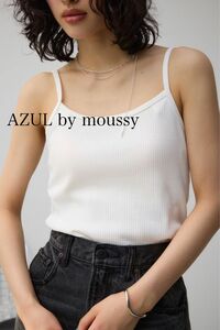 AZUL by moussy ベーシックカップ付キャミ キャミソール