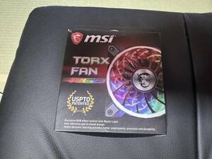 MSI Torx Fan 12cm LED RGB PCケースファン