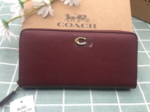 COACH コーチ 財布 長財布 プレゼント 贈り物 レザー ウォレット 新品未使用 ブランド ロゴ シグネチャー ギフト レディース メンズ C071