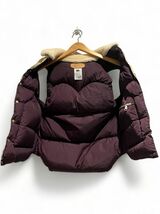 美品 Rocky Mountain Featherbed ロッキーマウンテン Christy Vest レザーヨーク ダウンベスト 38サイズ ベージュ 200-212-02_画像3