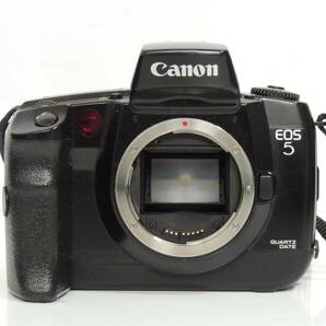 □ Canon EOS 5 QD キャノン 一眼レフカメラ CANON ZOOM LENS EF 28-105㎜ 1:3.5-4.5 ULTRASONIC 動作未確認 中古品 保管品 ④の画像2