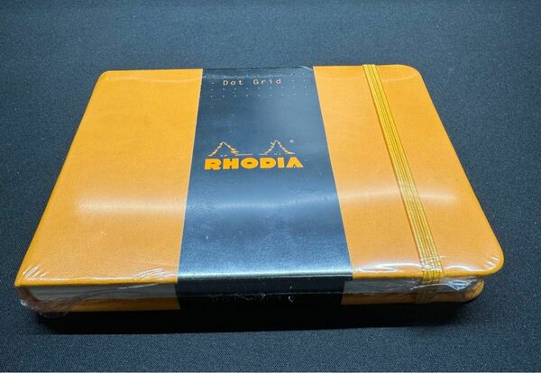 RHODIA ロディア ウエブノートブック ランドスケープ 14x11ドット オレンジ cf118018