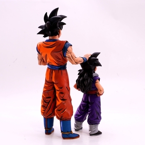 ドラゴンボール 孫悟空 & 孫悟飯 フィギュア フルリペイント 2D 二次元塗装 2次元彩色 DRAGON BALL 造形駅伝 親子の画像7