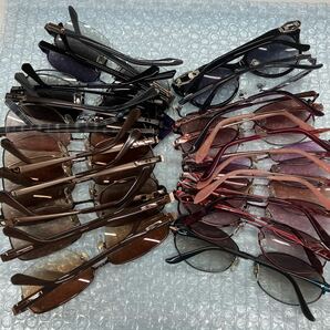 中古 サングラス 20本 まとめ売り メガネフレーム 金属フレーム 眼鏡 めがね ジャンク【A5】の画像10