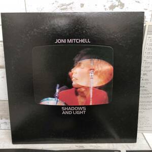 LP Joni Mitchell Shadows And Light Asylum Records