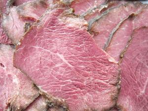  soft . beautiful taste [ roast beef / slice 500g] finest quality!! domestic manufacture 