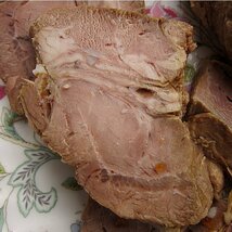 国産「豚バラチャーシュー1kg位」専用のたれ付き、国産豚肉使用_画像3