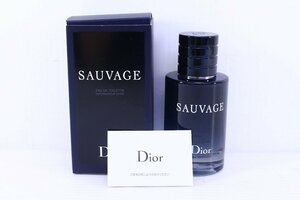 ★Dior ディオール SAUVAGE ソヴァージュ オードゥトワレ オードトワレ 香水 60ml メンズ 箱付き【10945908】