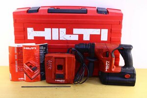 ●HILTI/ヒルティ TE6-A 充電式ロータリーハンマドリル 36V コードレス 付属品付き 穴あけ 工具 ジャンク【10941085】