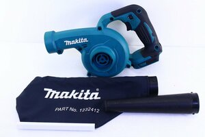 ●makita マキタ UB185D 充電式ブロワ ブロワー 18V 集じん機能付き 送風機 掃除 清掃 工具 付属品あり【10926747】