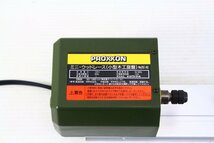 ●キソパワーツール PROXXON プロクソン 28140 ミニ・ウッドレース 小型木工旋盤 100V ウキ・ルアー制作 電動工具 付属品あり【10944758】_画像4