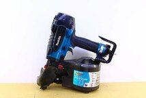 ●makita マキタ AN931H 高圧釘打ち機 90mm 高圧ねじ打機 コイルネイラ エア工具 青/ブルー【10938252】_画像2