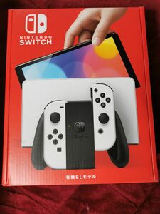 Nintendo Switch(有機ELモデル) Joy-Con(L)/(R) ホワイト　ニンテンドースイッチ　本体【新品未開封】