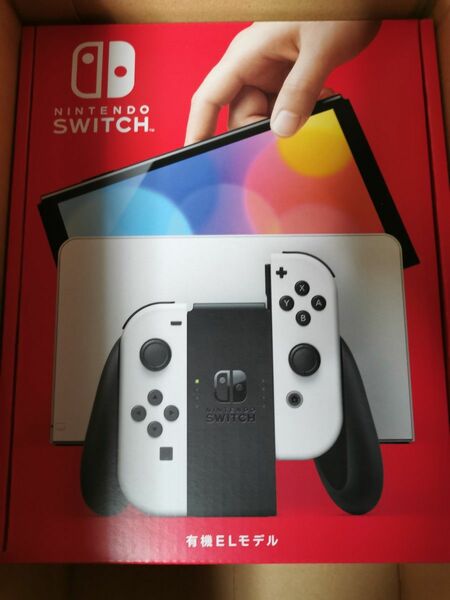 Nintendo Switch(有機ELモデル) Joy-Con(L)/(R) ホワイト　ニンテンドースイッチ　本体【新品未開封】