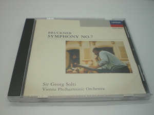 1CD　ブルックナー：交響曲第7番　ショルティ/ウィーン・フィル　1965年　国内盤　13前