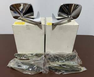  rare GT071 chrome plating mirror left right set outright sales Ame car old car Hotrod custom kustom CHEVROLET Ford Impala bell air L kami-no