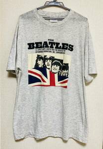 THE BEATLES(ビートルズ)★ロックTシャツ　THE BEATLES’ STORY　アップル公認　グレー　Lサイズ★古着・Used品