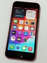SIMフリー iPhoneSE2 64GB Product Red シムフリー アイフォンSE 2 第二世代 第2世代 レッド softbank docomo au SIMロックなし A2296 85%_画像1