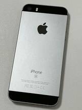 SIMフリー iPhoneSE 128GB Space Gray シムフリー アイフォンSE スペースグレイ 黒 docomo softbank au UQ 楽天 本体 SIMロックなし A1723_画像3