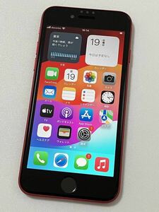 SIMフリー iPhoneSE2 64GB Product Red シムフリー アイフォンSE 2 第二世代 第2世代 レッド au softbank docomo SIMロックなし A2296 86% 