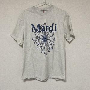 Mardi Mercredi(マルディメクルディ) Tシャツ　グレー　半袖　男女兼用　②