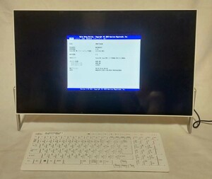 FUJITSU■富士通■一体型パソコン■ESPRIMO■FH77／B1■キーボード・ACアダプター付き■ジャンク