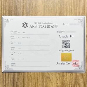 【ARS鑑定 10】世界1枚 砦を守る翼竜 ノーマルカード No.23 遊戯王 鑑定書 PSA BGS ARS10 鑑定品 カードダス 遊☆戯☆王 バンダイ版 第1弾の画像3