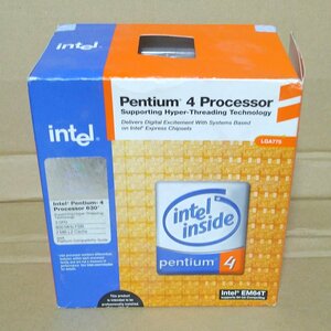 即納 送料無料 コレクションに... 未使用CPUクーラー LGA775 Intel Pentium4 630の外箱 エンブレム付き説明書 経年劣化有 必ず内容確認