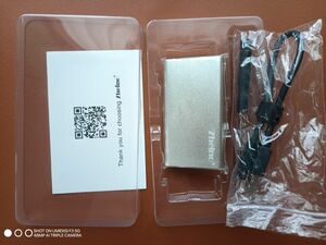 mSATA SSD 外付ケース USB C-type コード Zheino